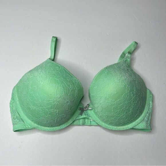 Xhilaration Green lace push up Bra 36D Intimates & Sleepwear - Picture 6 of 6